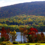 Scenic Richmond Fall photo credit Ogden Gigli outdoors nature leaves color lake