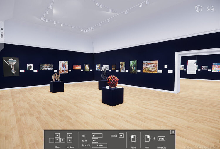 Virtual gallery at Berkshire Museum.