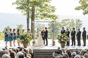wedding at Jacob's Pillow's Inside Out stage