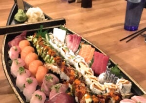 Jae's Restaurant & Bar sushi platter