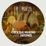 Our celebrated Mixologist invites you to join us for an exclusive cocktail making class to learn the essentials of creating a quality cocktail.