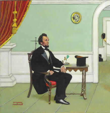 The Lincoln Memorial Illustrated exhibition at Norman Rockwell Museum will celebrate the Memorial’s Centennial in May 2022 and will be on view from May 7 through September 5, 2022.
