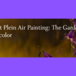 Join us for four plein air sessions. Explore the garden through the pleasure of watercolor painting with artist Ann Kremers.