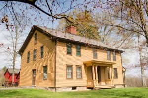 Herman Melville's house at historic Arrowhead