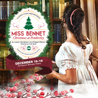 This December, Shakespeare & Company returns to the lively world of Jane Austen-inspired theater with a costumed, staged reading of Miss Bennet: Christmas at Pemberley, written by Lauren Gunderson and Margot Melcon, and directed by Ariel Bock.