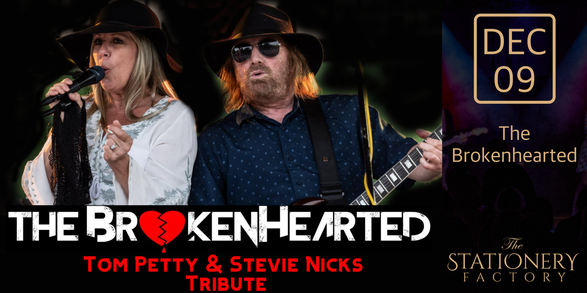 The BrokenHearted band is all about recreating the vibe of a Tom Petty & Stevie Nicks concert.