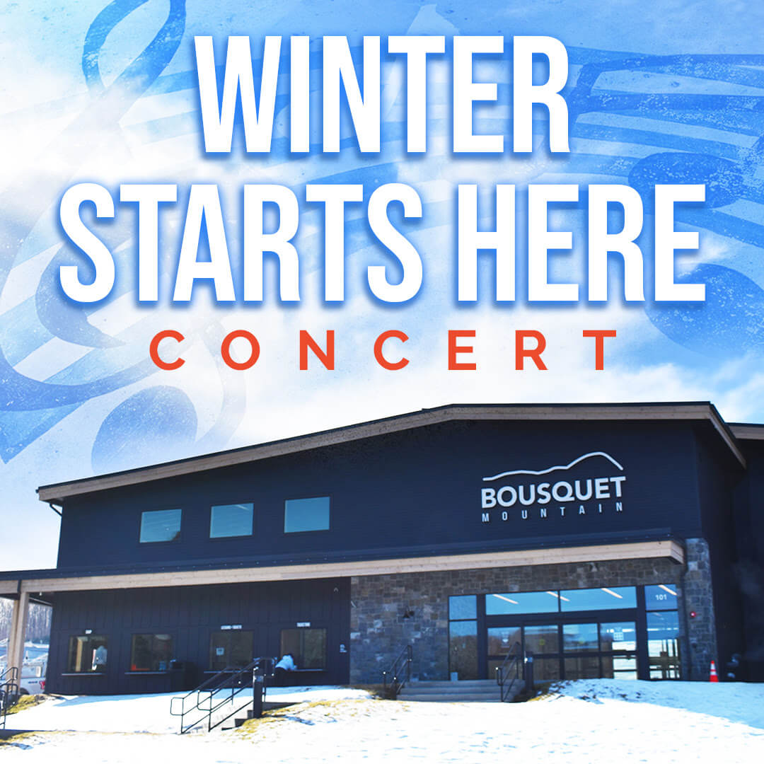 Join us at the mountain for a concert to kick off the ski season!