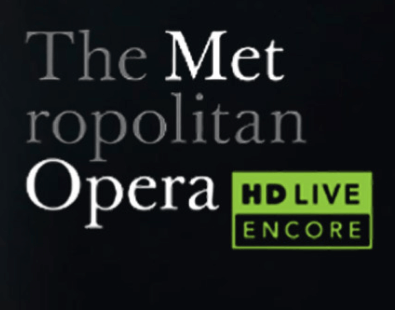 Logo for the Met Live Opera in HD