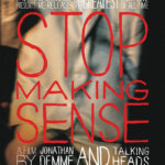 Flyer for stop making sense