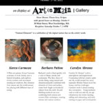 Informational flyer about Art on Main
