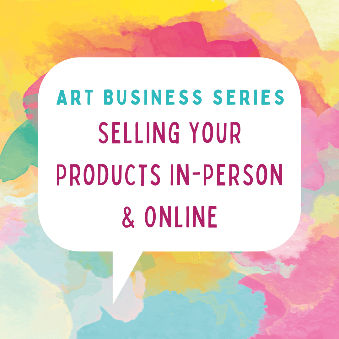 Flyer for the Art Business Series