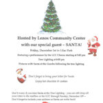 Lenox Tree Lighting and Santa