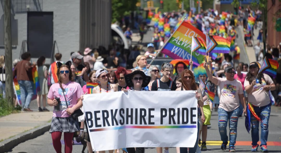 Berkshire Pride parade and festival in June