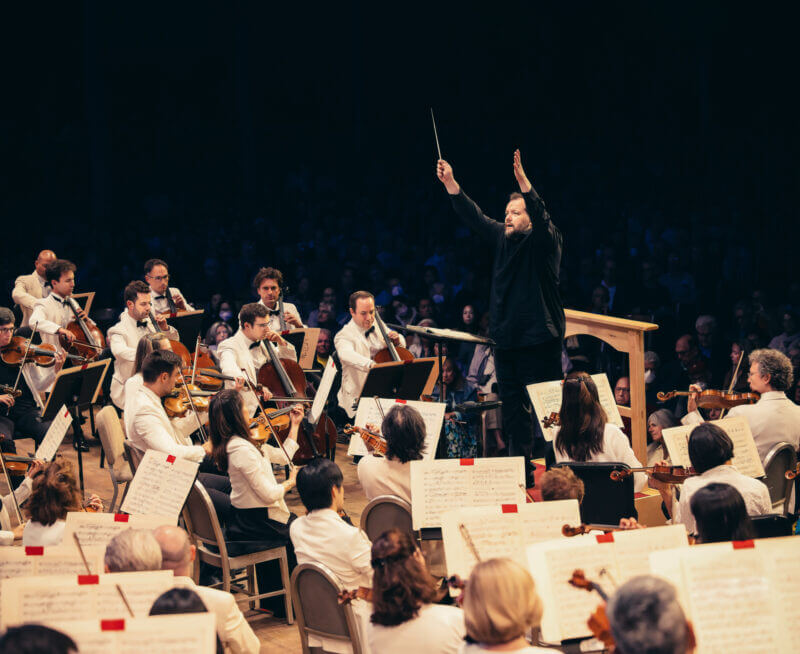 Andris Nelsons conducts at Tanglewood