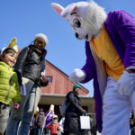 Egg Hunt with the Easter Bunny at BBG's Hoppenings