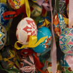 Decorative Hand painted Slavic Easter eggs