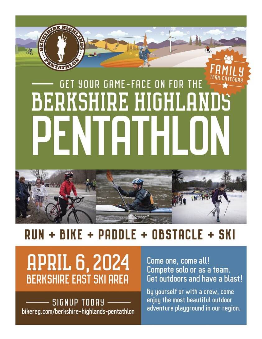Try the Berkshire Highlands Pentathlon at Berkshire East