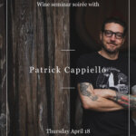 Patrick Capiello to host an exculsive tasting event