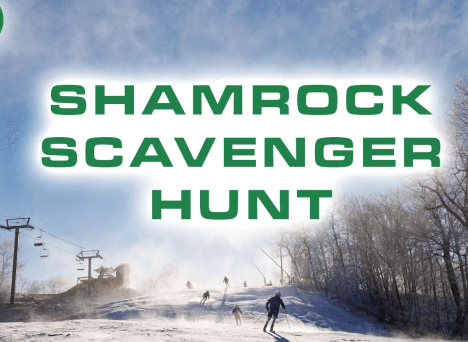 Join the Shamrock Scavenger Hunt at Catamount