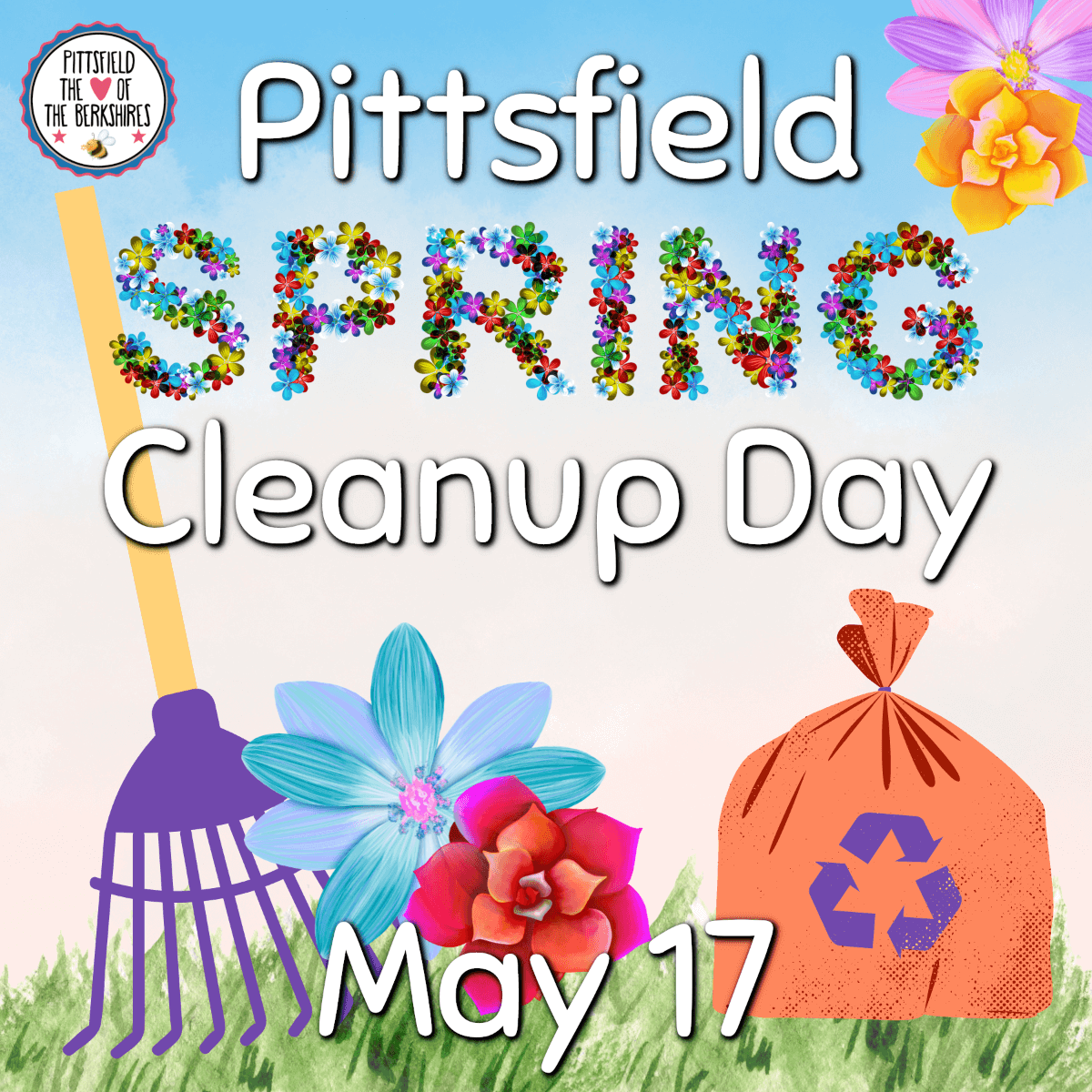 Downtown Pittsfield Cleanup day is May 17