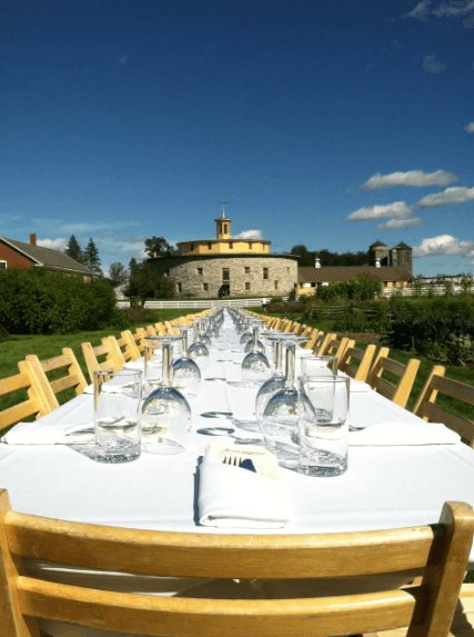 Farm to table dinners at Hancock Shaker Village