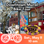 Visit and view all of Pittsfield's murals on this bike tour