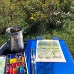 Join us for plein air painting at Chesterwood