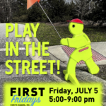 Come play in the street during North Adams First Friday