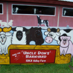 Visit Uncle Don's barnyard at Ioka Valley Farm