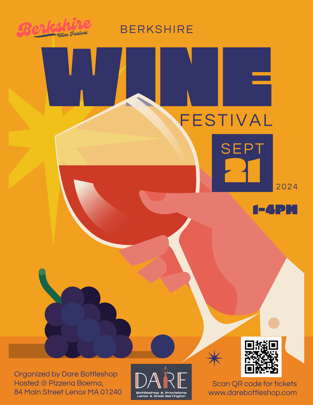 Dare Bottleshop sponsors the Berkshire Wine Festival