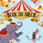 circus-themed parade graphic