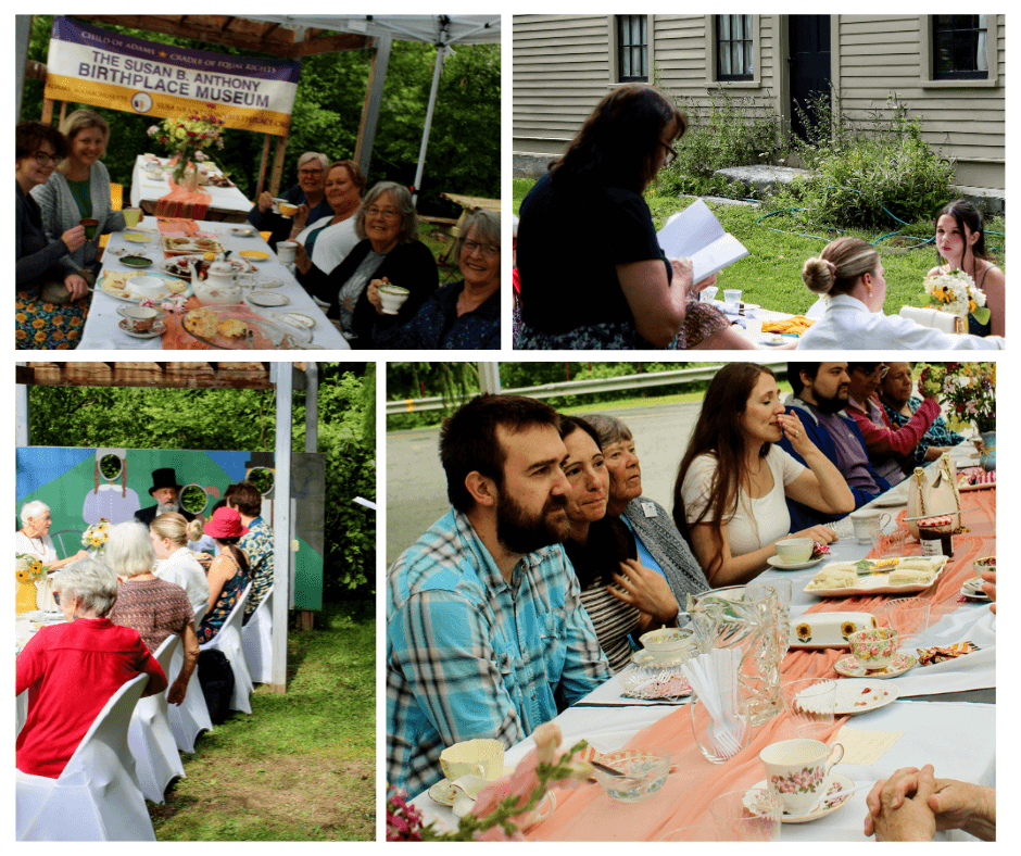 Votes for Women tea at Susan B. Anthony Museum