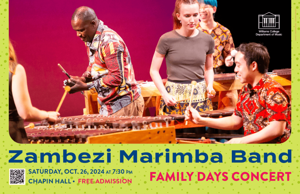 Experience a marimba band at Williams College