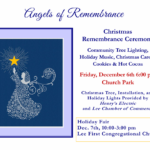 Christmas Remembrance ceremony in Lee