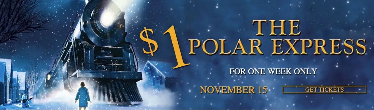 See the Polar Express for $1