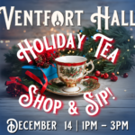 Join Ventfort Hall for a Holiday Tea and Shopping