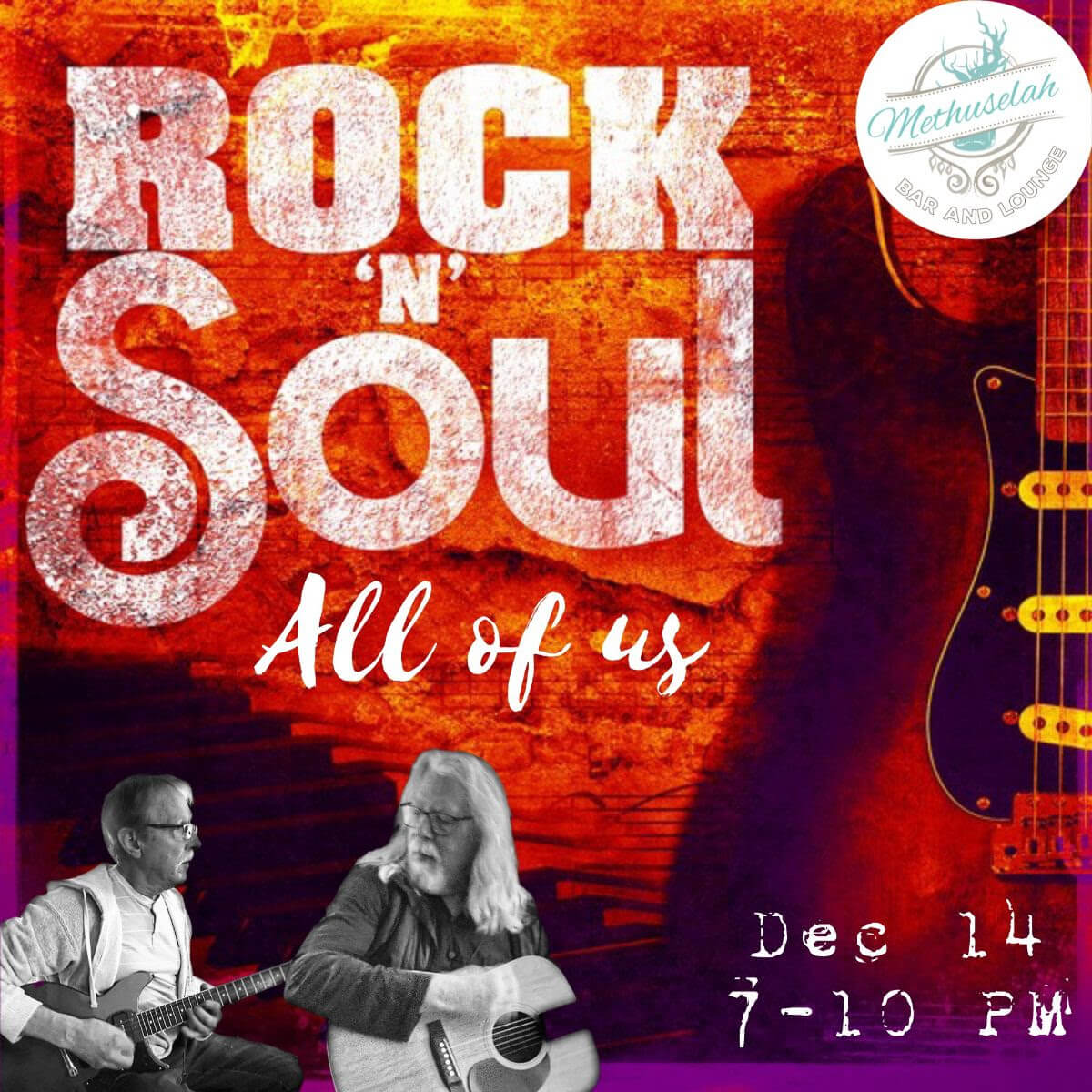 Rock n Soul celebration at Methuselah