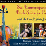 Enjoy six unaccompanied Back Suites for Cello