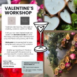 Galentine's candle and wreath workshop