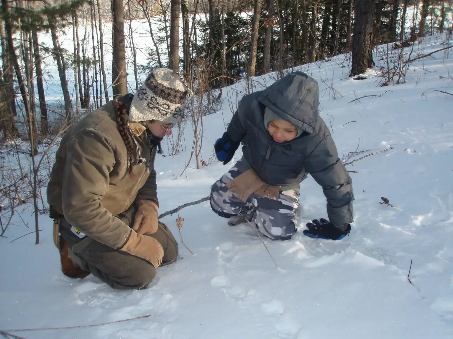 Wildlife tracking opportunity at Notchview