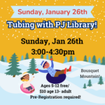 Join PJ library at Bousquet for tubing