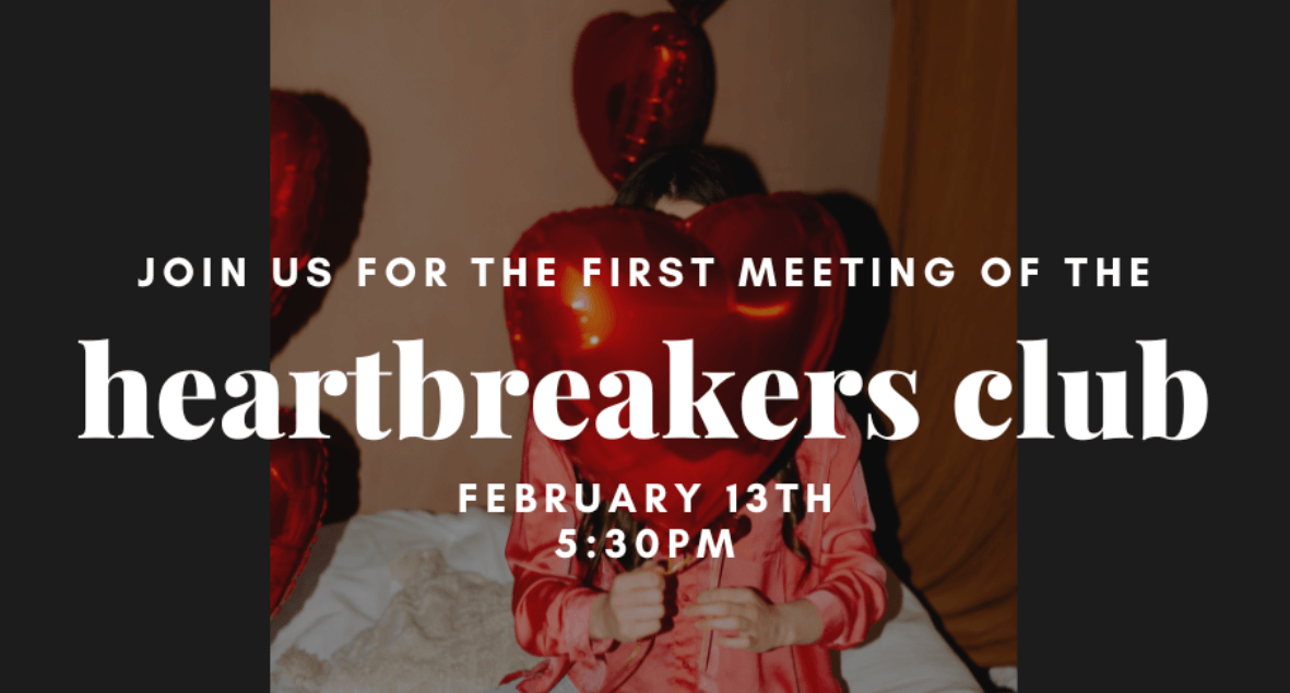 First gathering of The Heartbreakers Club at Doctor Sax House