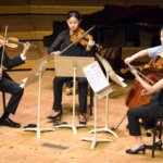 Hear the string quartet perform at Tanglewood