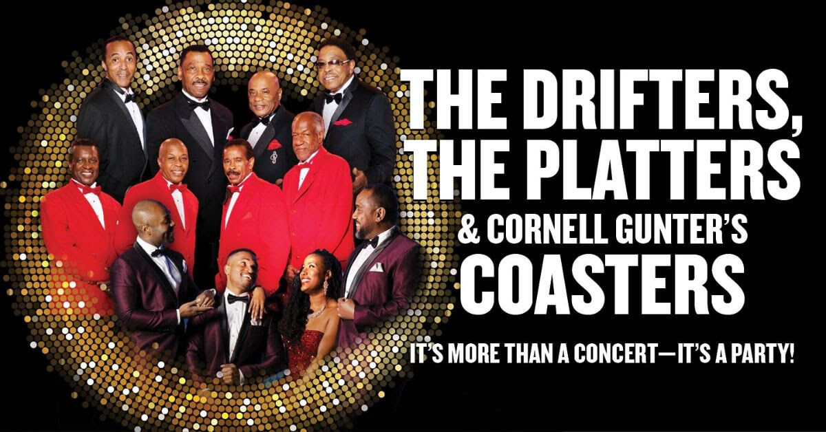 collective picture of the Drifters, Platters and Coasters