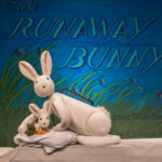 Goodnight Moon and the Runaway bunny 0 two puppet bunny characters