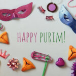 Elements used to celebrate Purim