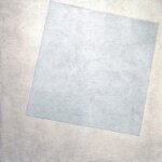 An all-white piece of art is the center of controversy in this reading