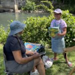 Berkshire Plein Air artists in Stockbridge