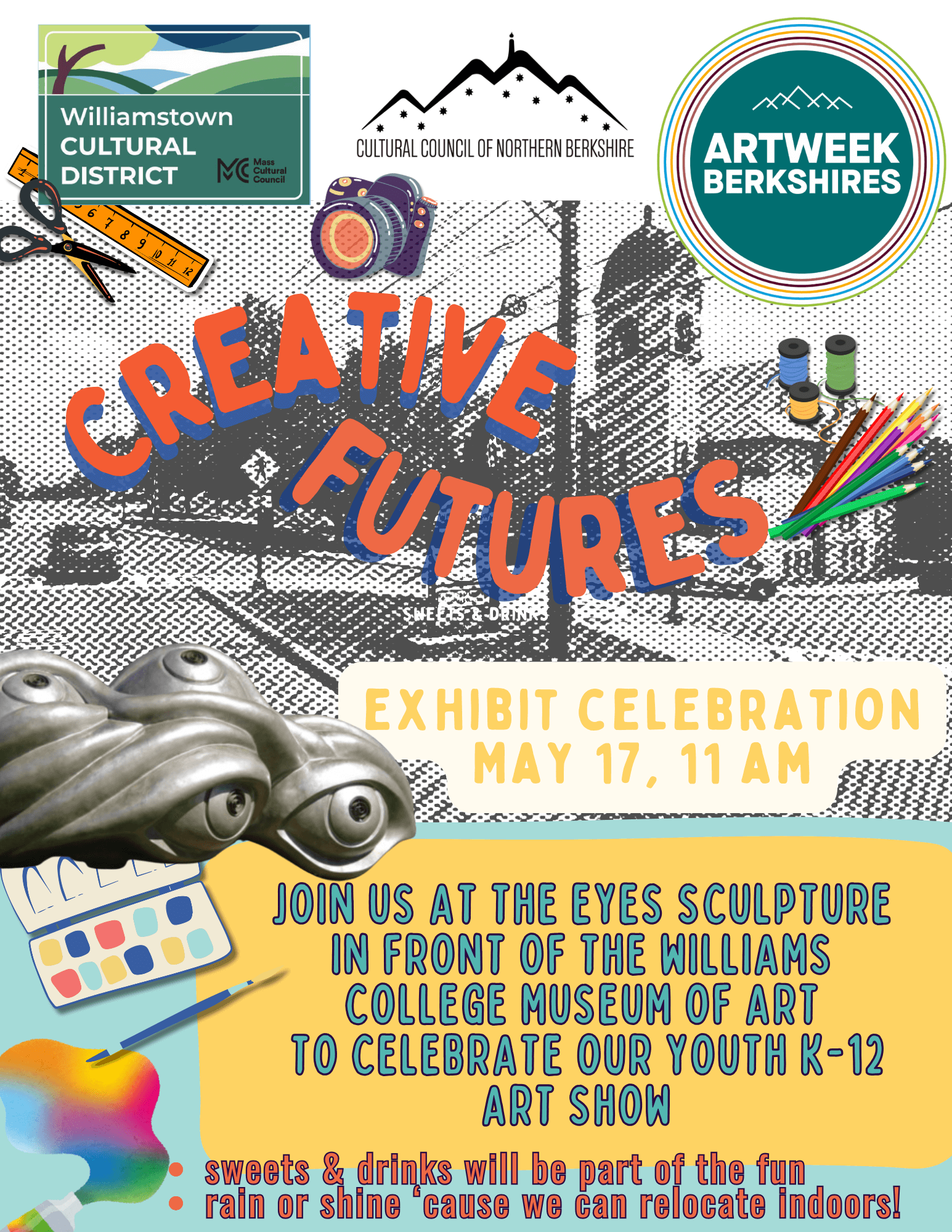 Creative Futures will meet to celebrate at Williams College during ArtWeek
