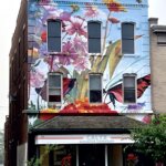 Mural on a building in downtown Great Barrington